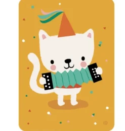 By-Bora Bora Card Cat* Cats And Dogs Cuddly Toys