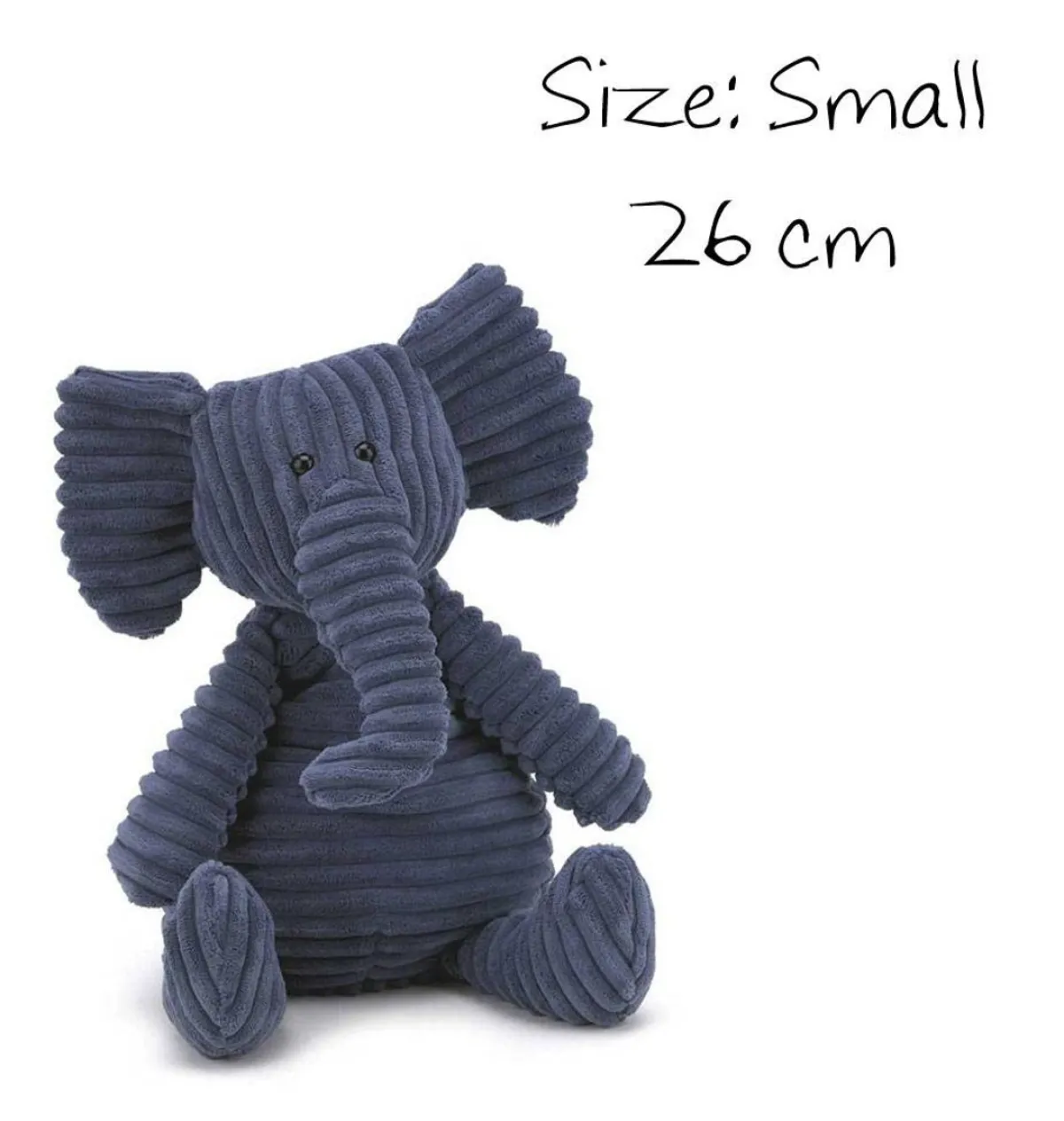 Jellycat knuffels Cordy Roy Elephant Jellycat 26 Cm Small Size* Elephant Soft Toys