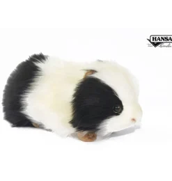 Hansa knuffels Hansa Guinea Pig Black / White 19X9X10 Cm* Other Stuffed Animals