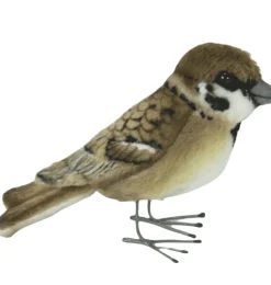 Hansa knuffels Hansa Tree Sparrow 9 × 4 × 7 Cm* Birds Soft Toys