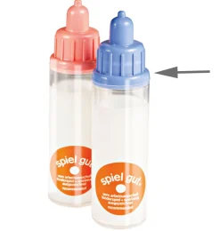 Heless Baby Bottle With Milk Blue* Doll Furniture And Accessories