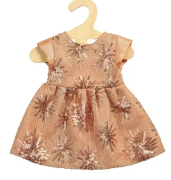 Heless Doll Dress Rose / Gold For Dolls From 28 To 35 Cm* Doll Clothes