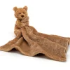 Jellycat knuffels Jellycat Bartholomew Bear Soother / Cuddle Cloth* Woodland Soft Toys