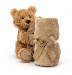 Jellycat knuffels Jellycat Bartholomew Bear Soother / Cuddle Cloth* Woodland Soft Toys