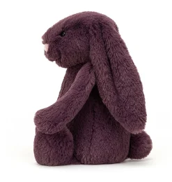 Jellycat knuffels Jellycat Bashful Plum Bunny Medium* Rabbits And Hares