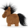 Jellycat knuffels Jellycat Clippy Clop Bay Pony* Farm Animals