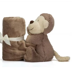 Jellycat knuffels Jellycat Cuddle Cloth Bashful Monkey* Monkey Soft Toys
