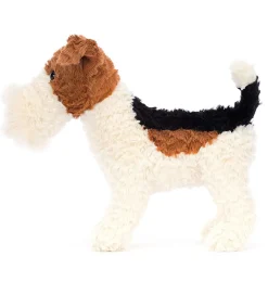 Jellycat knuffels Jellycat Hector Fox Terrier* Cats And Dogs Cuddly Toys