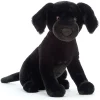 Jellycat knuffels Jellycat Pippa Black Cuddly Dog Labrador* Cats And Dogs Cuddly Toys