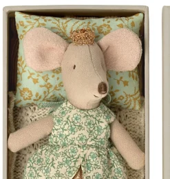 Maileg Little Sister Mouse Princess In Box From* Doll House & Mouse House