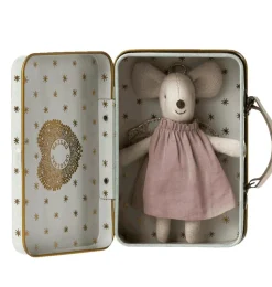 Maileg Angel Mouse In Suitcase* Doll House & Mouse House