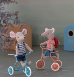 Maileg Bicycle Basket For The Tricycle* Doll Furniture And Accessories