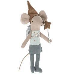 Maileg Big Brother Tooth Fairy Mouse In Matchbox With Storage Box* Doll House & Mouse House
