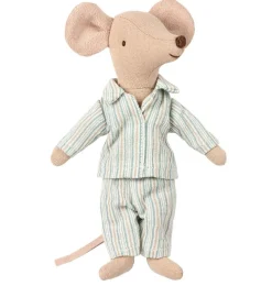 Maileg Big Brother With Pajamas In A Box* Mice & Rat Cuddly Toys