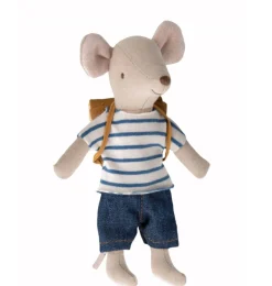 Maileg Clothing Set Big Brother Mouse With Bag* Doll House & Mouse House