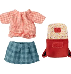 Maileg Clothing Set Big Sister Mouse With Bag* Doll House & Mouse House