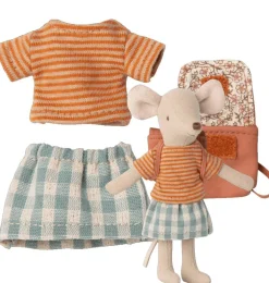 Maileg Clothing Set Big Sister Mouse Old Rose* Doll House & Mouse House