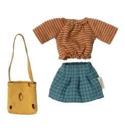 Maileg Clothing Set With Bag For Mother Mouse* Doll House & Mouse House