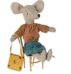 Maileg Clothing Set With Bag For Mother Mouse* Doll House & Mouse House