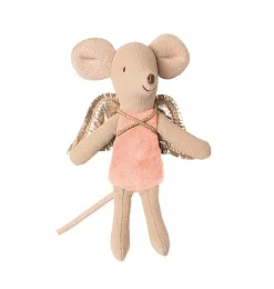 Maileg Fairy Mouse Pink 10 Cm* Mice & Rat Cuddly Toys