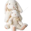 Maileg Fluffy Bunny Large White 30 Cm* Rabbits And Hares
