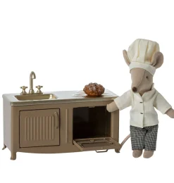 Maileg Kitchen For The Mice / Light Brown* Doll Furniture And Accessories