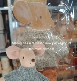 Maileg Knitted Dress For Mother Mouse* Doll Clothes