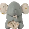 Maileg Lullaby Friends Elephant Music Box Stuffed Animal And Cuddle Cloth* Other Stuffed Animals