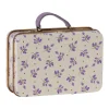 Maileg Metal Suitcase Madelaine Lavender* Doll Furniture And Accessories