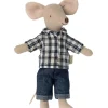 Maileg Mother Mouse 15 Cm - Copy* Doll House & Mouse House