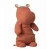 Maileg Safari Friends Hippo Dusty Coral 34 Cm* Other Stuffed Animals