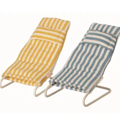 Maileg Set Of Beach Chairs For The Mice* Doll House & Mouse House