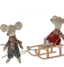 Maileg Sled For The Mouse Family* Doll Furniture And Accessories
