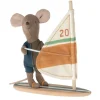 Maileg Surfer Little Brother Mouse* Doll House & Mouse House