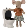 Maileg Toilet For The Mouse Family* Doll Furniture And Accessories