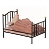 Maileg Vintage Bed Mouse Anthracite* Doll Furniture And Accessories