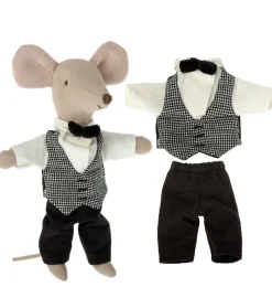 Maileg Waiter Mouse And Maid Mouse* Doll House & Mouse House