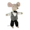 Maileg Waiter Mouse Big Brother* Doll House & Mouse House
