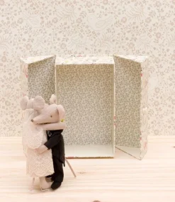 Maileg Wedding Couple In Box* Doll House & Mouse House