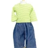 Mamamemo doll clothes & accessories Mini Mommy Jeans With Striped Shirt Fit Very Well On The Miniland Dolls Of 38 Cm* Doll Clothes