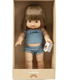 Minikane / Paola Reina Doll Chlea 37 Cm (Can Stand Upright) With Underwear Set* Minikane All Exclusive Dolls Gordi, Babies, Minis, Standing Dolls