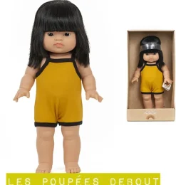 Minikane / Paola Reina Doll Jade-Lou 37 Cm (Can Stand Upright)* Minikane All Exclusive Dolls Gordi, Babies, Minis, Standing Dolls
