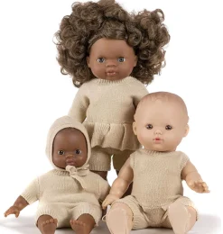 Minikane / Paola Reina Doll Charlene 37 Cm (Can Stand Upright)* Minikane All Exclusive Dolls Gordi, Babies, Minis, Standing Dolls