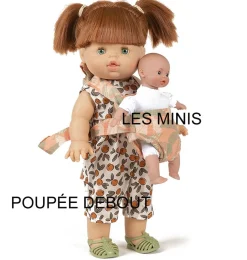 Minikane / Paola Reina Doll Gabriella 37 Cm (Can Stand Upright)* Minikane All Exclusive Dolls Gordi, Babies, Minis, Standing Dolls
