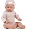Minikane Bambinis – Ensemble Body Manches Longues Andrea Et Bonnet En Nid D'Abeille Petale* Doll Clothes