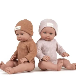 Minikane Bambinis – Ensemble Body Manches Longues Andrea Et Bonnet En Nid D'Abeille Petale* Doll Clothes