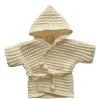Minikane Bathrobe For The Collection Babies - Ecru* Doll Clothes