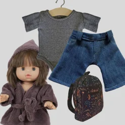 Minikane Body Gordi Dolls Anthracite* Doll Clothes
