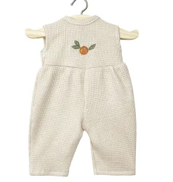 Minikane Combinaison Linda And Maille Nid D'Abeille Lin Et Sa Broderie Orange For Gordi Dolls* Doll Clothes