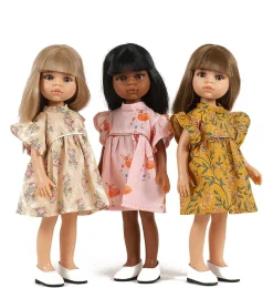 Minikane Dress Sweet Deer For The Amigas Dolls* Minikane Doll Clothes For Gordis, Gordi Debout, Amigas, Babies, Les Minis & Peque